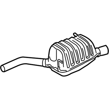 Mercedes-Benz SLK300 Exhaust Pipe - 171-490-27-21