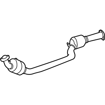 Mercedes-Benz SLK300 Exhaust Pipe - 171-490-34-19-80