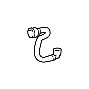 Mercedes-Benz EQB 250+ Coolant Pipe - 243-500-28-00
