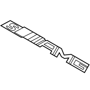 Mercedes-Benz E250 Emblem - 212-817-03-00