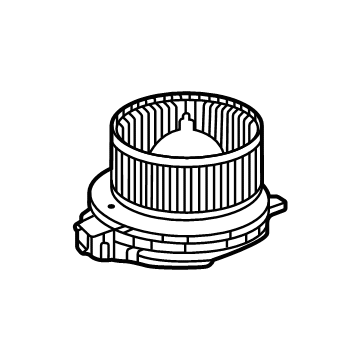 Mercedes-Benz GLE53 AMG SUV Blower Motor - 099-906-25-02