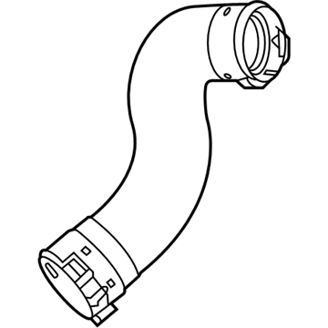 Mercedes-Benz GLA250 Coolant Reservoir Hose - 177-528-00-00-64