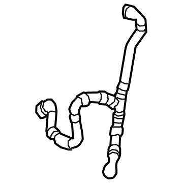 Mercedes-Benz AMG GT 63 S Water Hose - 290-501-77-00