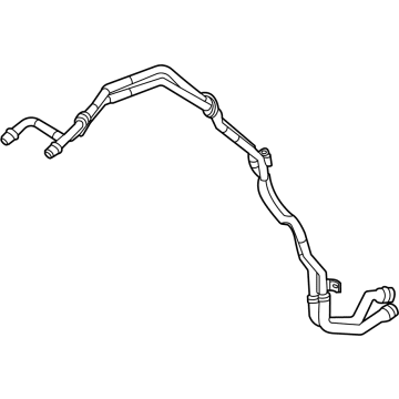 Mercedes-Benz GLE53 AMG SUV Coolant Pipe - 167-501-94-03