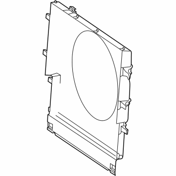 Mercedes-Benz Fan Shroud - 906-505-08-55