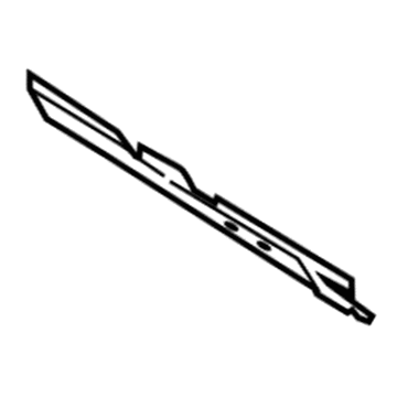 Mercedes-Benz 230-505-13-30 Baffle 230-505-13-30 Mercedes-Benz Baffle Illustration 1 of 1
