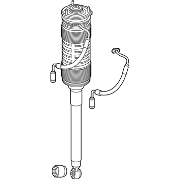 Mercedes-Benz S550e Strut Housing - 222-320-85-13-80