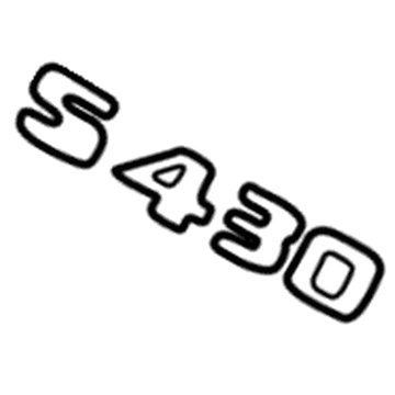 Mercedes-Benz S430 Emblem - 220-817-03-15