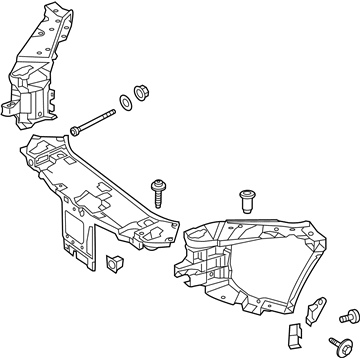 Mercedes-Benz S600 Radiator Support - 222-620-98-01