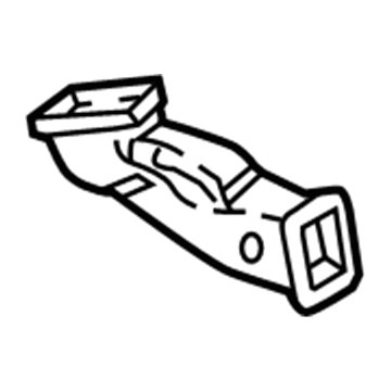 Mercedes-Benz E450 Air Duct - 213-831-50-00