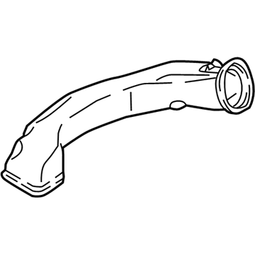 Mercedes-Benz E450 Air Duct - 213-830-28-01