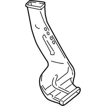 Mercedes-Benz CLS450 Air Duct - 205-831-97-00
