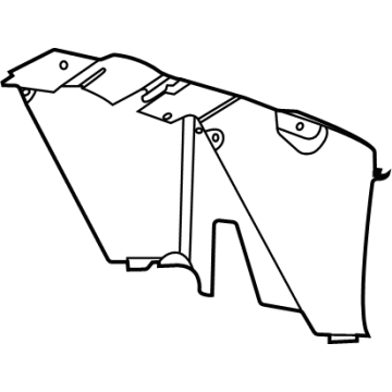 Mercedes-Benz 190-505-35-00 AIR DUCT SEGMENT 190-505-35-00 Mercedes-Benz AIR DUCT SEGMENT Illustration 1 of 1