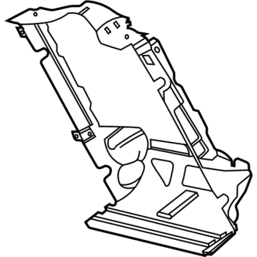 Mercedes-Benz 190-500-85-00 AIR DUCT SEGMENT 190-500-85-00 Mercedes-Benz AIR DUCT SEGMENT Illustration 1 of 1
