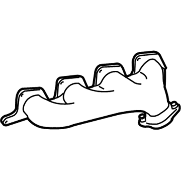 Mercedes-Benz E63 AMG Exhaust Pipe - 156-140-01-09