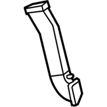Mercedes-Benz CLK350 Air Duct - 209-830-01-23