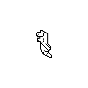 Mercedes-Benz SL43 AMG Muffler Strap - 232-491-12-00