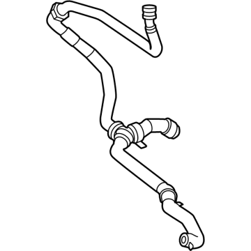 Mercedes-Benz AMG GT Black Series Cooling Hose - 190-500-59-00