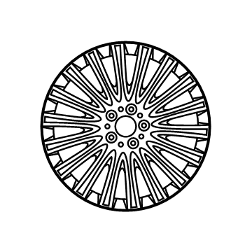 Mercedes-Benz 213-401-07-00-7X21 Wheel Mercedes-Benz 213-401-07-00-7X21 Wheel