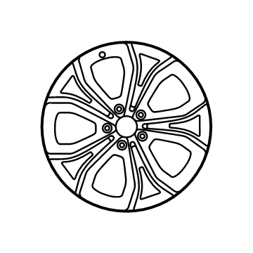 Mercedes-Benz 238-401-01-00-7X44 Wheel Mercedes-Benz 238-401-01-00-7X44 Wheel