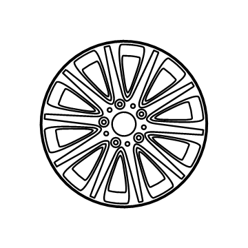 Mercedes-Benz 213-401-06-00-7X44 Wheel Mercedes-Benz 213-401-06-00-7X44 Wheel