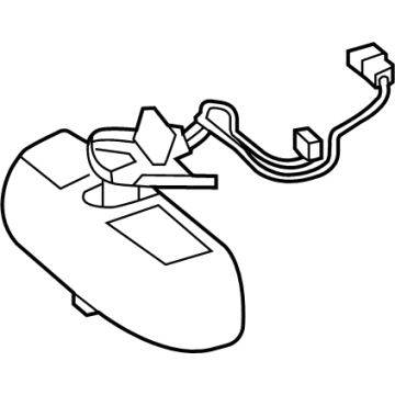 Mercedes-Benz GLE450e Car Mirror - 167-810-04-06-9051