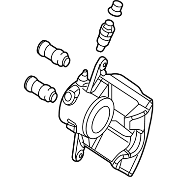 Mercedes-Benz E250 Brake Caliper Repair Kit - 204-421-38-81
