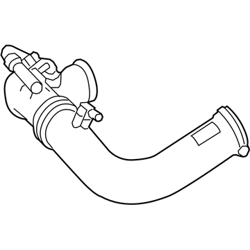 Mercedes-Benz ML450 Air Duct - 272-140-02-12