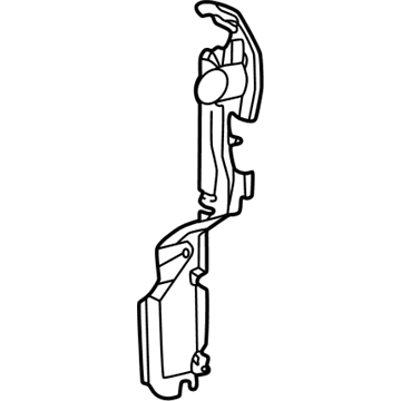 220-505-00-88 Mercedes-Benz Side Cover Illustration 1 of 1