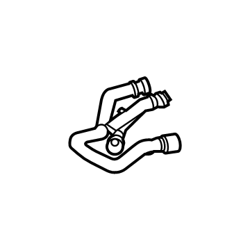 Mercedes-Benz GLC63 AMG S E Performance Coolant Pipe - 254-501-77-02