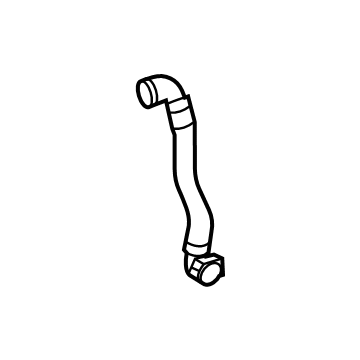 Mercedes-Benz GLC63 AMG S E Performance Coolant Pipe - 254-501-14-02