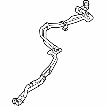 Mercedes-Benz GLC63 AMG S E Performance Coolant Pipe - 254-501-34-02