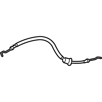 Mercedes-Benz Metris Door Latch Cable - 447-760-00-04