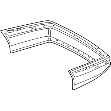 Mercedes-Benz E430 Bumper Cover - 210-885-27-25
