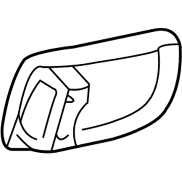 Mercedes-Benz S350 Fuel Door - 220-750-00-06