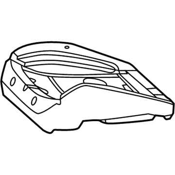 Mercedes-Benz ML400 Seat Cushion - 166-910-22-03