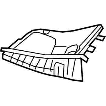 Mercedes-Benz E400 Grille - 213-830-02-00