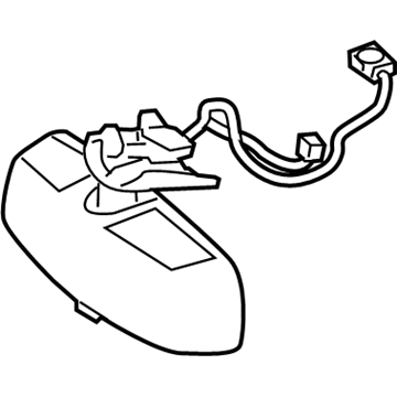 Mercedes-Benz GLC350e Car Mirror - 222-810-01-17-9051