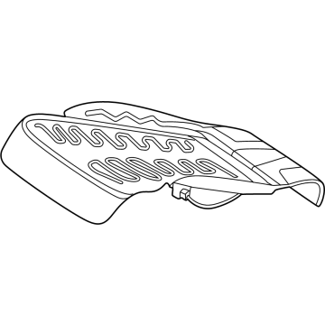 Mercedes-Benz GLC300 Seat Heater - 206-906-28-03-64