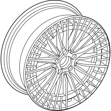 Mercedes-Benz EQB 250+ Alloy Wheels - 243-401-06-00-7X72