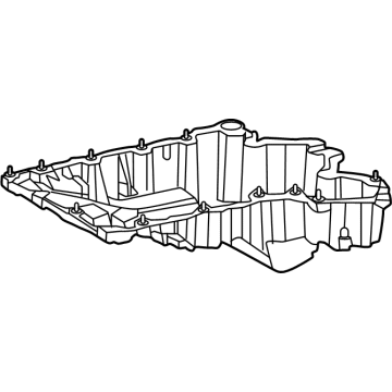 Mercedes-Benz CLE300 Oil Pan - 654-010-70-00