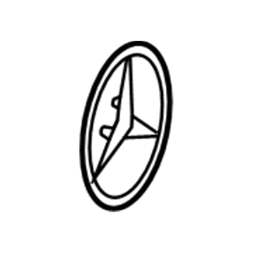 Mercedes-Benz GL63 AMG Emblem - 166-817-01-16