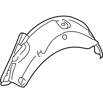 Mercedes-Benz CLS500 Wheelhouse - 219-637-01-76