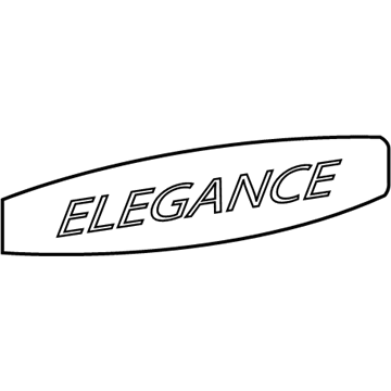 Mercedes-Benz C250 Emblem - 204-817-26-20