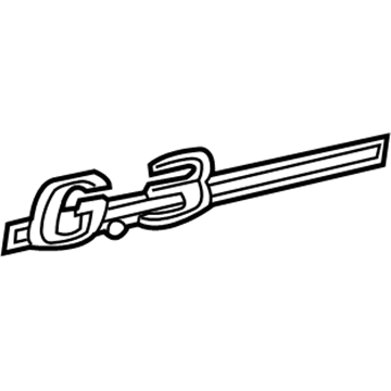Mercedes-Benz E63 AMG Emblem - 000-817-05-14