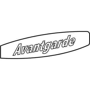 Mercedes-Benz C250 Emblem - 204-817-27-20