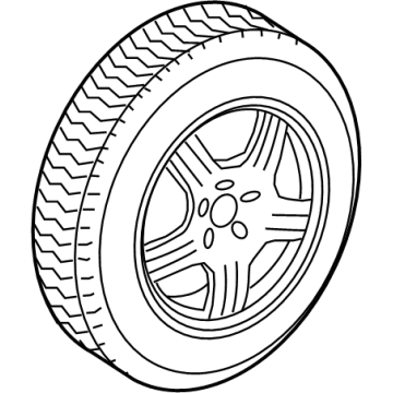Mercedes-Benz C400 Spare Wheel - 205-400-01-00