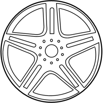 Mercedes-Benz C300 Alloy Wheels - 205-401-62-00-7X21