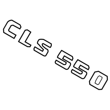 Mercedes-Benz CLS550 Emblem - 218-817-79-00