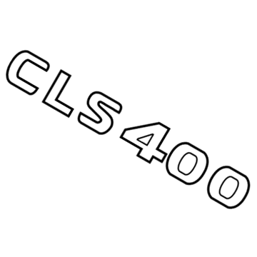 Mercedes-Benz CLS400 Emblem - 218-817-14-00